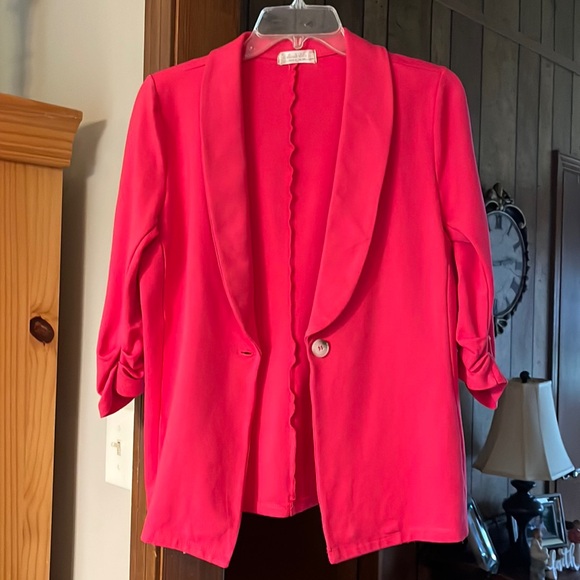 Alter’d State Hot Pink Blazer Jacket. Like new. Size Medium - Picture 1 of 5